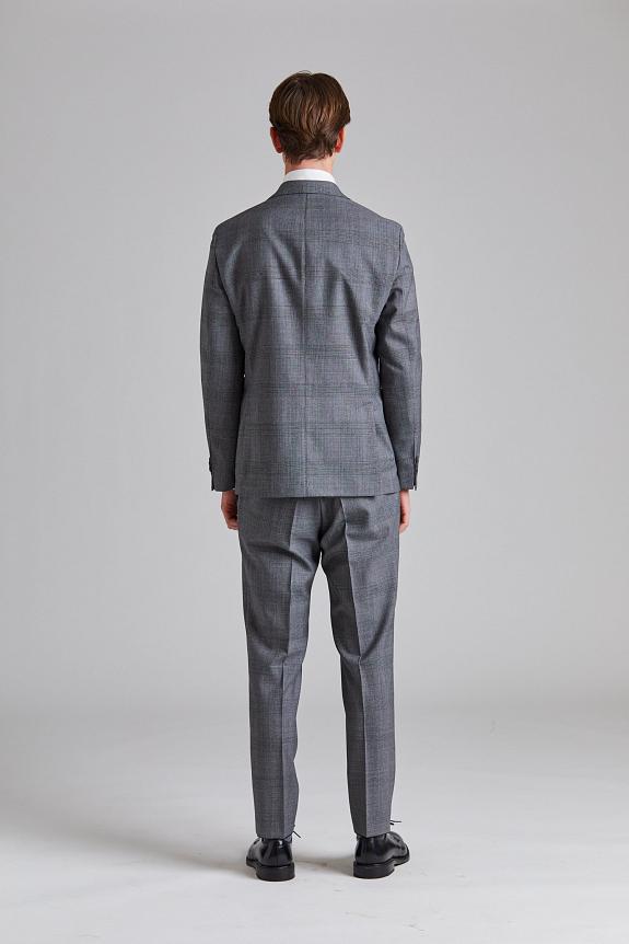 Onesto Vicenza Suit Tropical Glencheck Grey-2